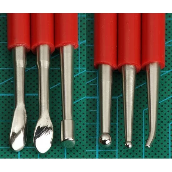 Leathercraft Modelling Spoon & Carving Blade Tool for Leather & PMC